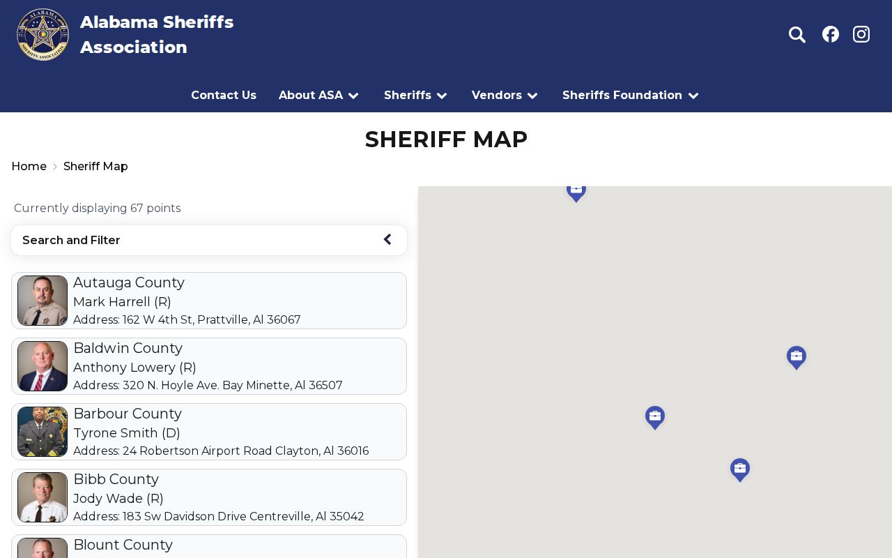 Conecuh County jail booking record contact in the official Alabama sheriff directory